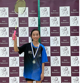 ElthamSport's tweet photo. Congratulations to Zoe N (Y7) who picked up 3 medals over the weekend competing at the Kent Junior Badminton competition.
Gold in U12 Doubles, Silver in U12 Singles and Silver in U14 Doubles. 
A very busy weekend and we are extremely proud of Zoe's performances, well done! https://t.co/HZ3fOjwjnZ