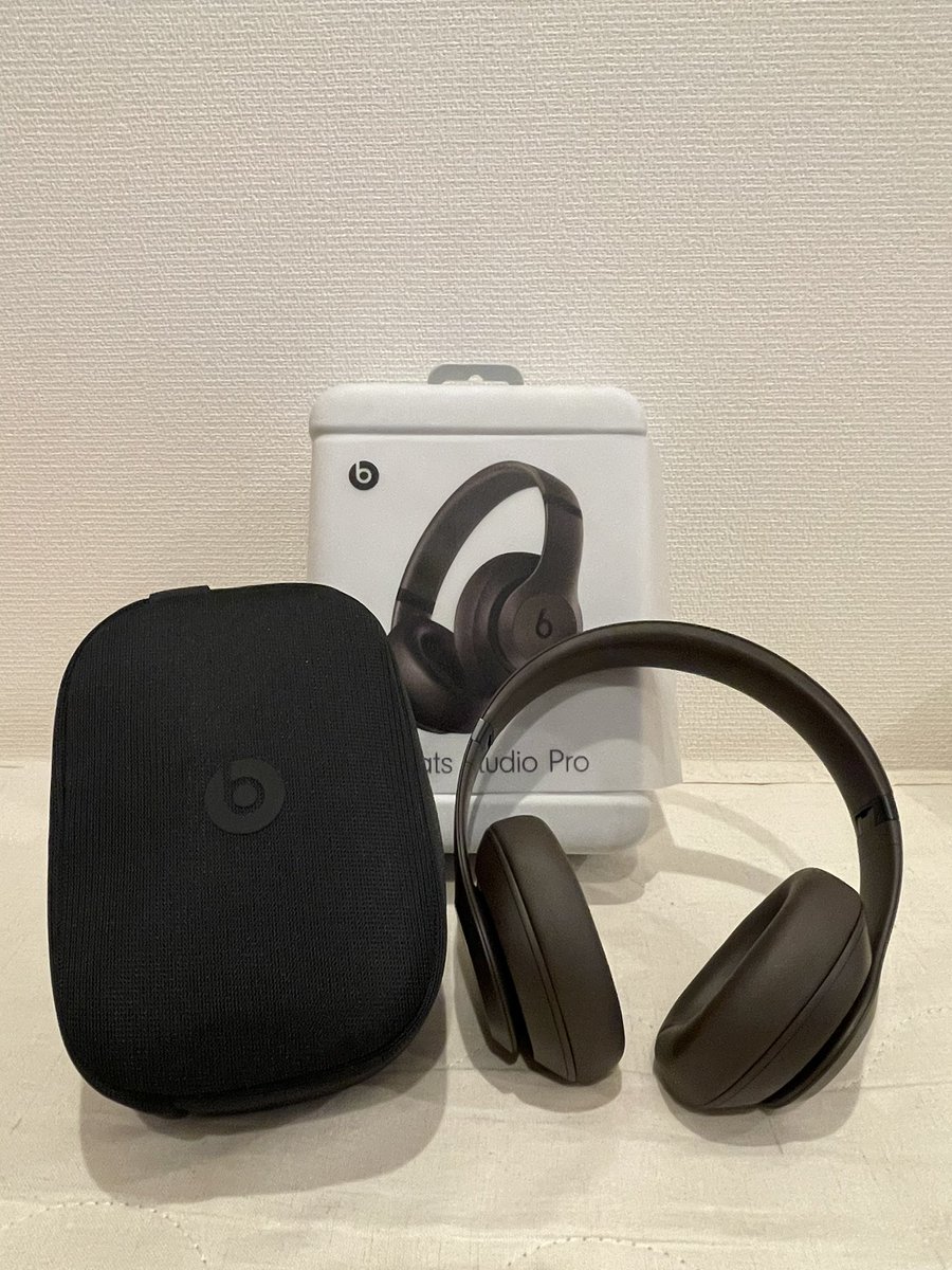 _asamishiba's tweet image. New item🎧🤎🤩
可愛すぎるんだが？？？？？
#beatsstudiopro
#deepbrown