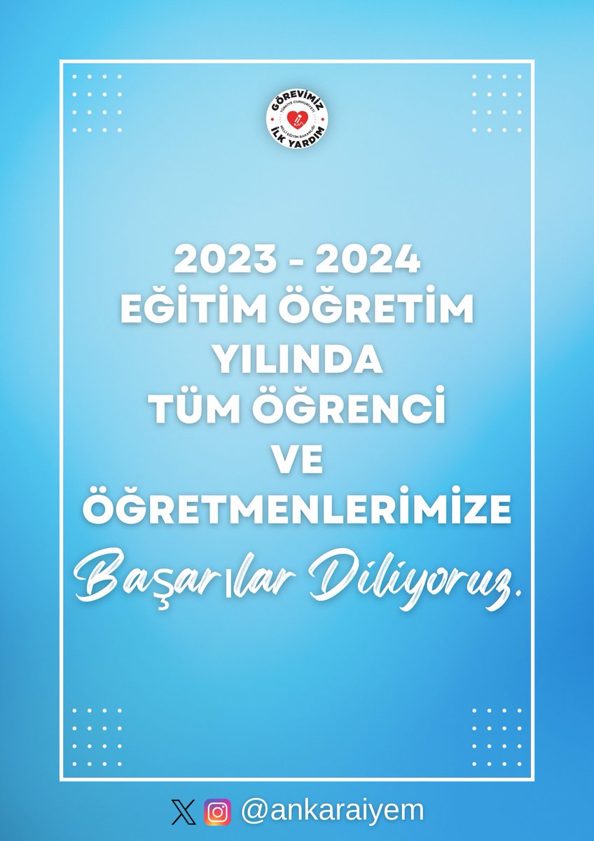 ankaraiyem's tweet photo. Hiç tükenmeyen enerji ve kararlılıkla eğitimlerimize devam ediyoruz. Yaptığımız işe inanıyoruz. Yeni eğitim öğretim yılında da hayatlara dokunmak için buradayız.
@tcmeb @Yusuf__Tekin @omurfatih @ozkan_meb @cemalunal_
@kocakysr @ismail_ctinkaya  @UgurAktepe66 @meb_dhgm @MemAnkara https://t.co/bSp47MHhNm