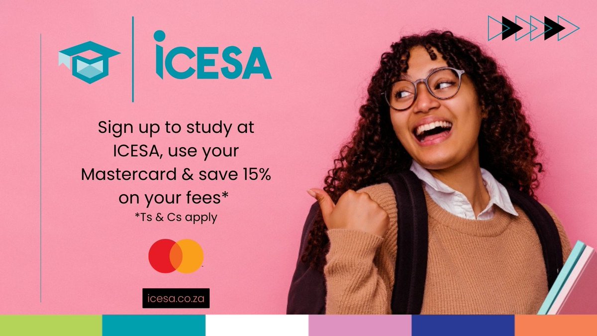 IcesaCollege's tweet photo. Are you looking for top-quality education? Look no further than ICESA! We provide an excellent learning experience for all of our students. Enrol now and start enjoying the benefits of being an ICESA student. #ICESA #Rewards https://t.co/eB3sqvaycL https://t.co/IrORWR1z7M