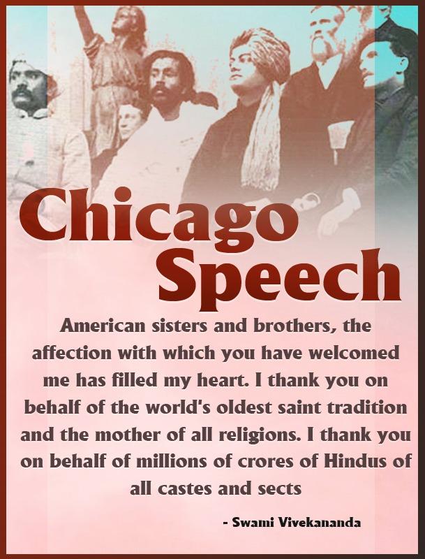 laljisonari's tweet photo. I feel proud to be a follower of a religion that has taught the world both tolerance and universal acceptance. #VivekanandInChicago https://t.co/PkAkc1VKog