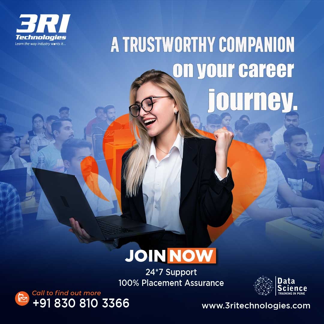 Want to find a career with growth opportunities and job security? Don't worry; we teach you from scratch and provide 100% Assurance to provide no. of opportunities and interview calls with IT companies. #DataSciencecourse #ITTraining #ITcareer zurl.co/6R8N