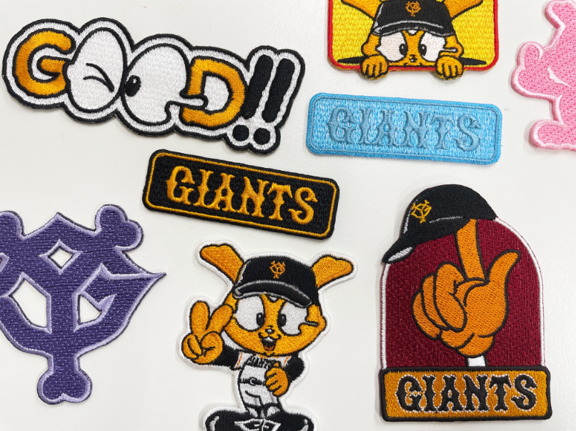 GIANTS STORE BALLPARK TOKYOで デコレーション用ワッペンを販売中