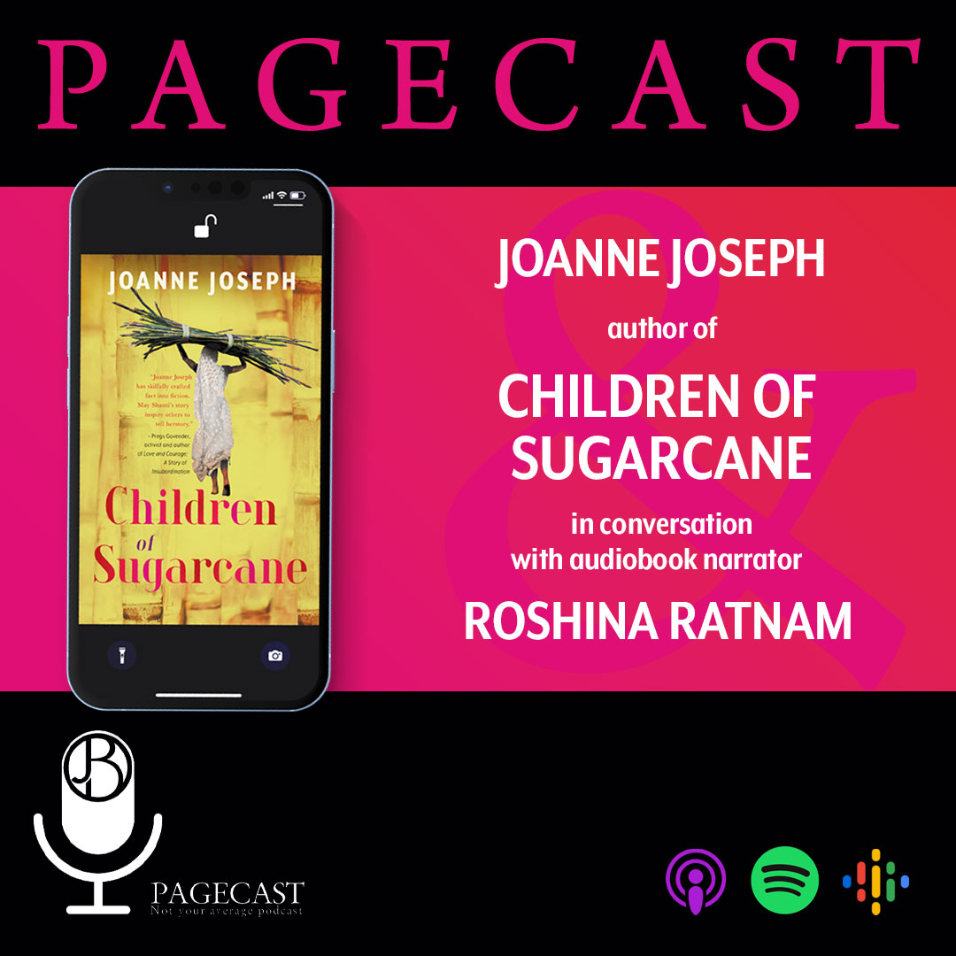 In this week's episode of PAGECAST, <a href="/JoanneGJoseph/">Joanne Joseph</a>, author of Children of Sugarcane, is in conversation with the audiobook narrator Roshina Ratnam. Listen here: ow.ly/8NqS50PJbXI