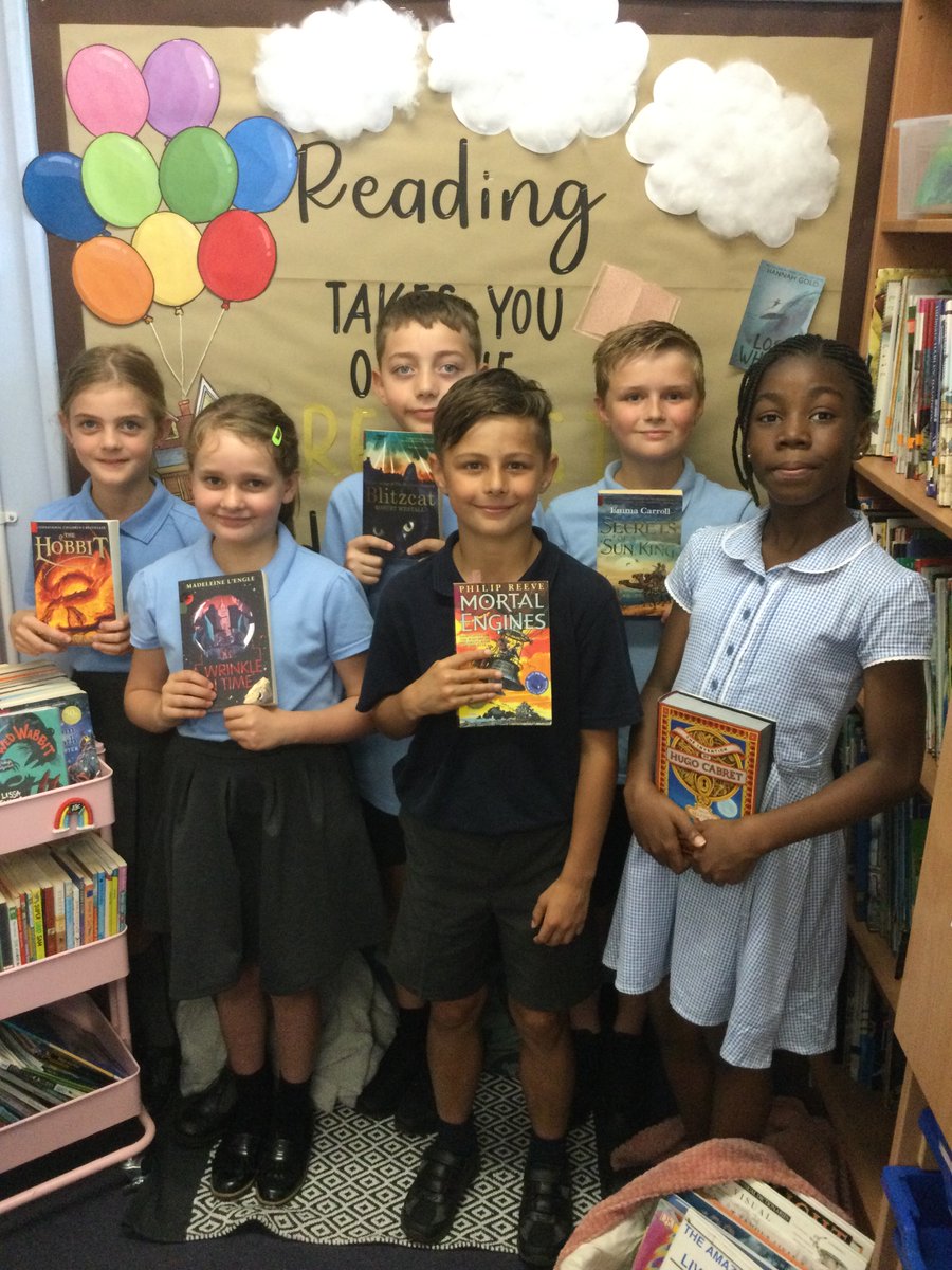 SirEdHillaryPri's tweet photo. Thank you, Tesco, for our new books. We Love Reading. https://t.co/OX6N15qmGt