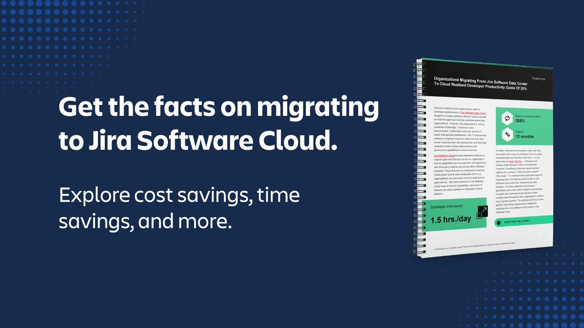 What's your biggest concern when considering a move to Jira Software Cloud? This report got answers - plus plenty of other insights from decision-makers in software organizations. Get the free Forrester Spotlight report here:  oal.lu/xJMQc