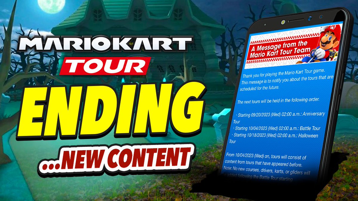 Mario Kart Tour Is No Longer Receiving New Content After Battle