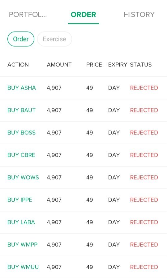 AsdarPamma's tweet photo. Yang buat saham tdk liquid @IDX_BEI &amp; @ojkindonesia

Saham tidur 50 ditawar Rp 49 di reject, maksudnya apa ?

Perlakukan semua saham bisa turun Rp 1, agar Founder yang sdh ambil untung IPO mungut kembali sahamnya Jika memang berintegritas
@jokowi @PPATK @KADIN_Indonesia https://t.co/ww7cXcUhya
