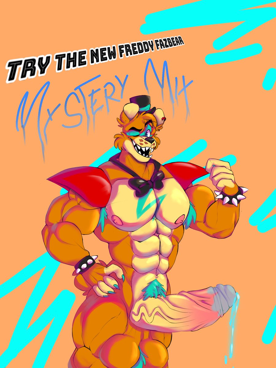 Cr4zydonuts1's tweet photo. Try our friend Freddy's new mysterious mix!

#fnaf #securitybreach #furry https://t.co/MEPcWrOMhb