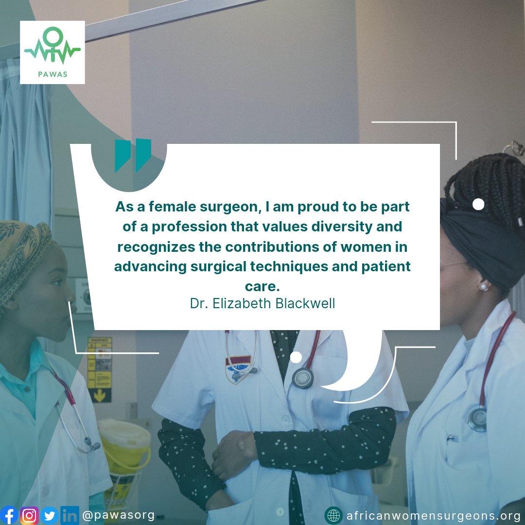 Happy New Week PAWAS Community! 🩺 Sending heartfelt wishes to our dedicated female heroes at PAWAS and across the world on the upcoming week. Your compassion and expertise continues to make a difference in countless of lives. 🌐 linktr.ee/pawasorg 📧 pawasorg@gmail.com