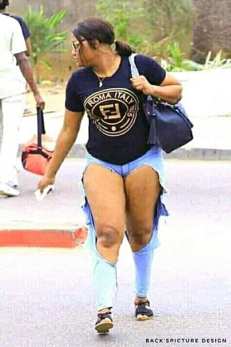 If you see your woman dressed like this, what would you do?