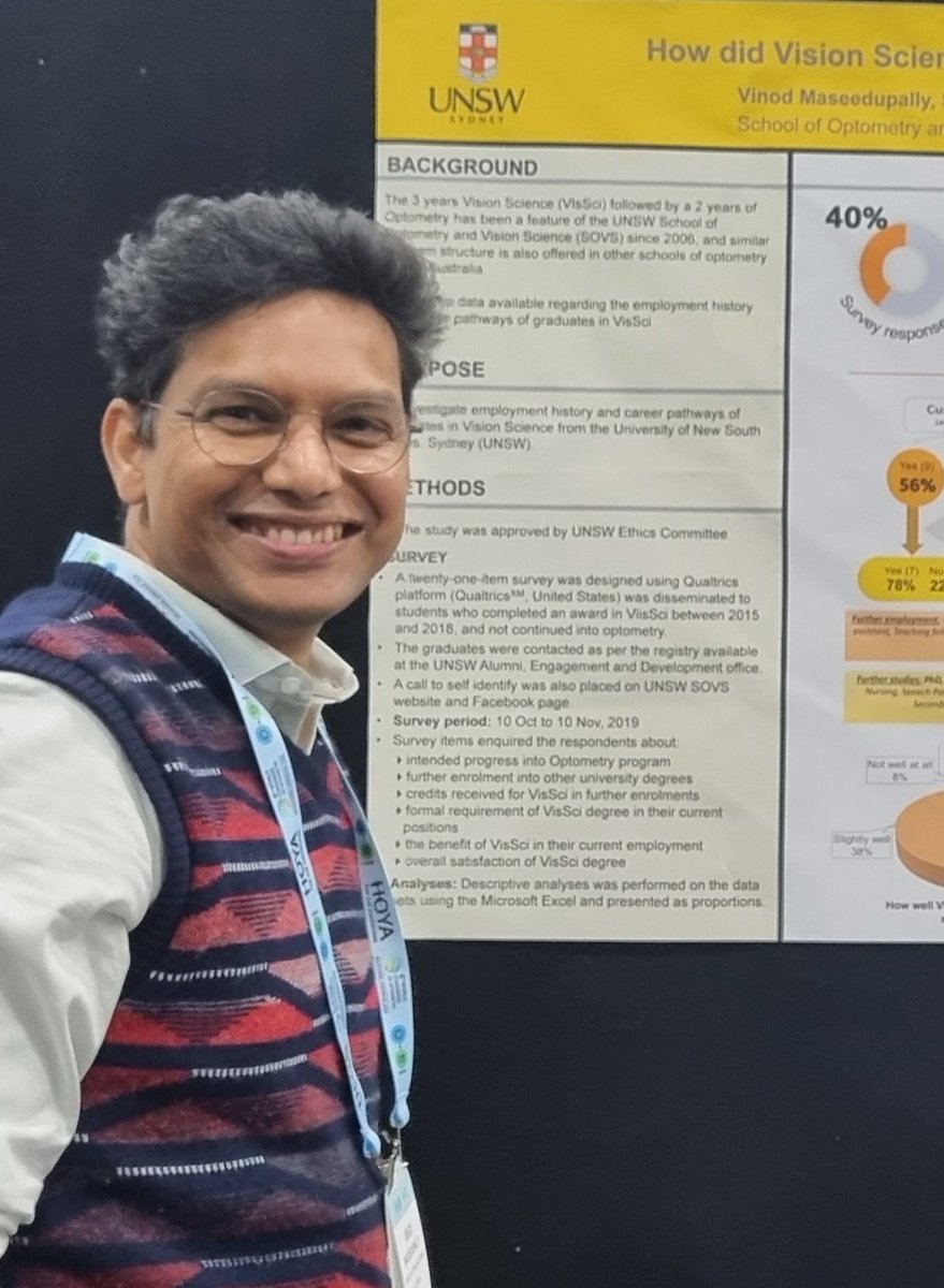 VMaseedupally's tweet photo. One need to attend conferences/meetings to present work but also to humble one's self as how little we know in the ocean of discipline knowledge. 
Happy to have presented and attended #WCO #OMEGA23 #SEMO educators meeting. See ya Melbourne! https://t.co/bE0sUI2Ltr
