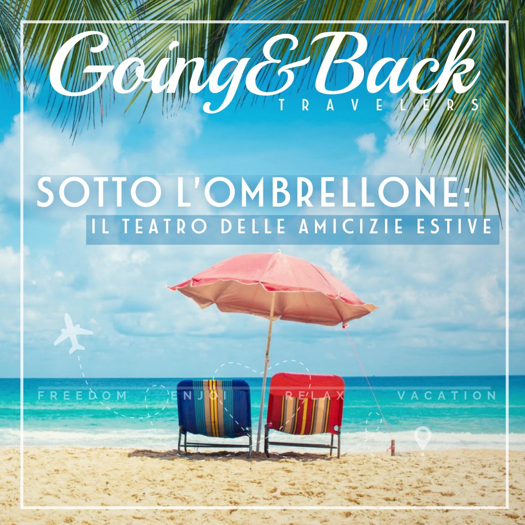 Going_and_Back's tweet photo. L'ombrellone è spesso teatro di amicizie estive... 

https://t.co/pYdWbWg1tZ

#sea #travelgram #viaggiare #vacanze #partire #food #estate #bb #spritz #tourism #travel #traveladventure #vacation #ilovetravel #friends #friendship #varazze #varazzebeach https://t.co/vQEpJpo1WU