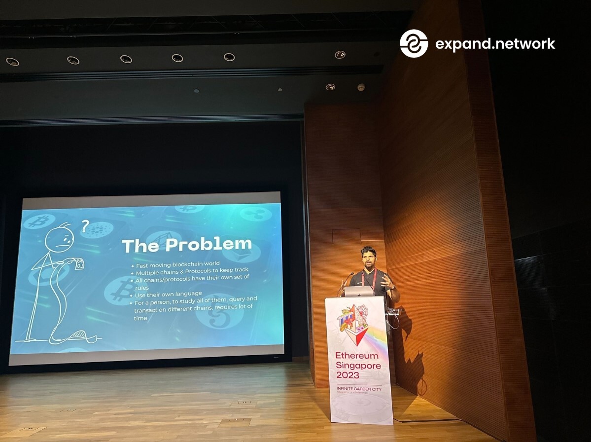✨Setting the stage for a ground-breaking  revelation: The marvel of expand.network at #EthereumSingapore2023
Our squad is all systems go.
Dive into this journey with us. 🚀
#expand_network #crypto #blockchain