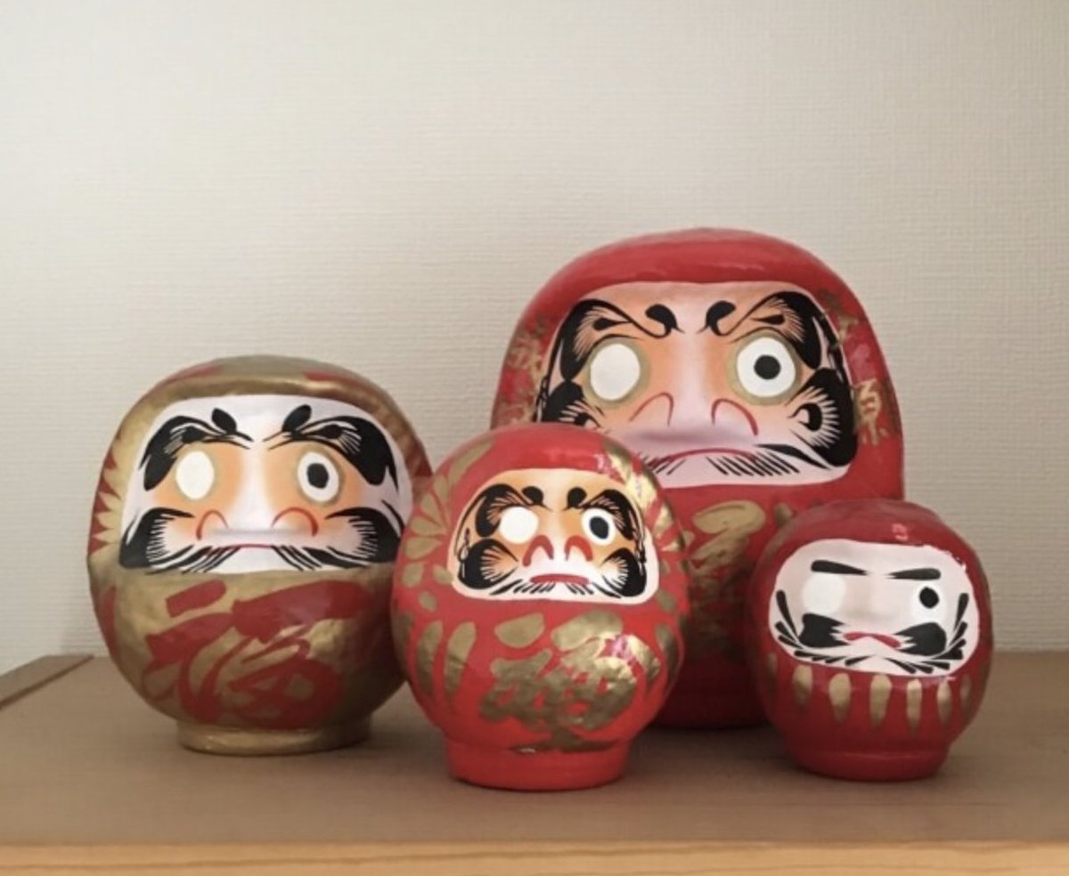 Shibby3601's tweet photo. Daruma dolls: Lucky charms granting wishes. Paint one eye for wishes, one when they come true. Inspired by a monk's enlightenment journey.
#DarumaDolls
#GoodLuckCharms https://t.co/kwzWencd05