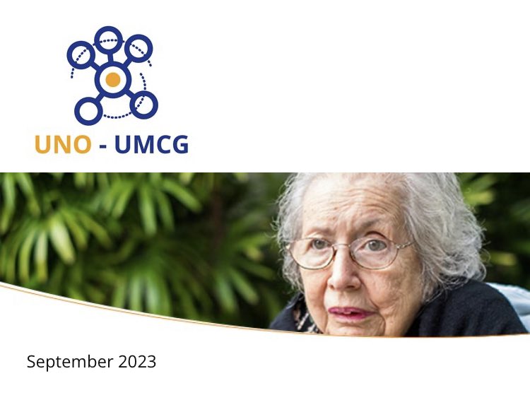 De UNO-UMCG nieuwsbrief van september staat online! Met nieuws over en interessante ontwikkelingen in onderzoek voor betere ouderenzorg. Lees ook over het succes van de e-training Pijn bij dementie! 

nieuwsbriefuno-umcg.email-provider.eu/web/pd6zverig2…

#uno-umcg #ouderenzorg #samenkennismaken #dementie