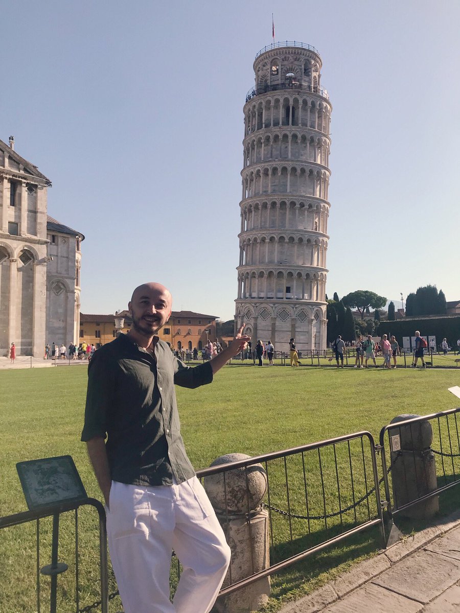 AhmetBayram_'s tweet photo. Buongiorno Pisa 🇮🇹

#italya #towerofpisa #italy https://t.co/TNUMK45esy