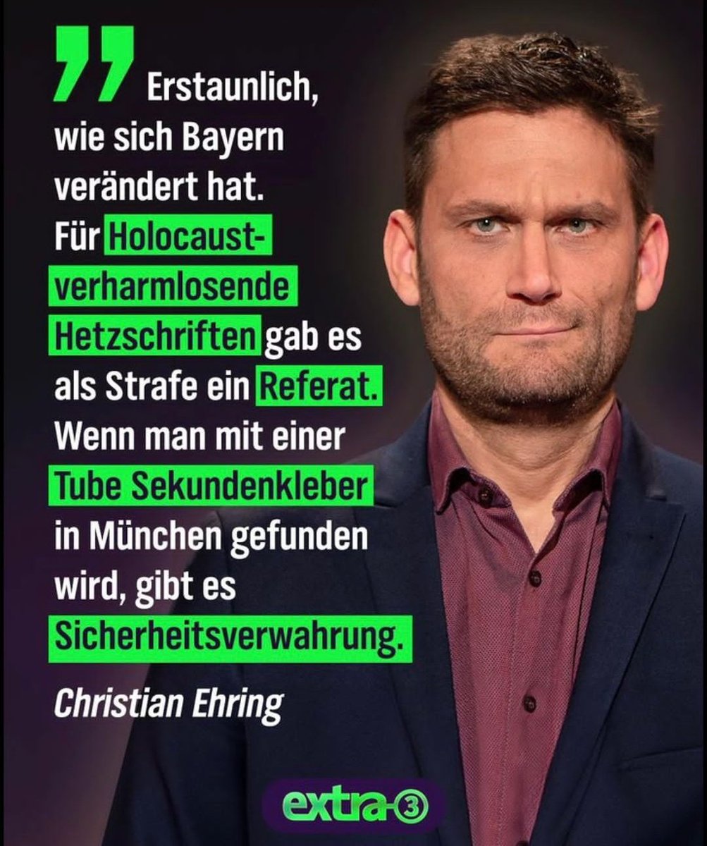Das, was Christian #Ehring sagt❗