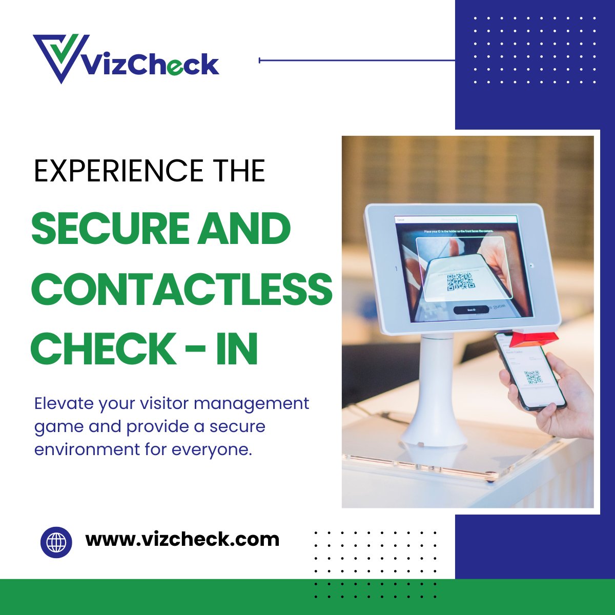Viz_check's tweet photo. Elevate your visitor experience with our newly launched Visitor Management Software. Streamline check-ins, enhance security and make a lasting impression on your guests. Discover the power of innovation today!
#visitormanagementsoftware #Saas #enhancesecurity https://t.co/OsrjFwAP4s