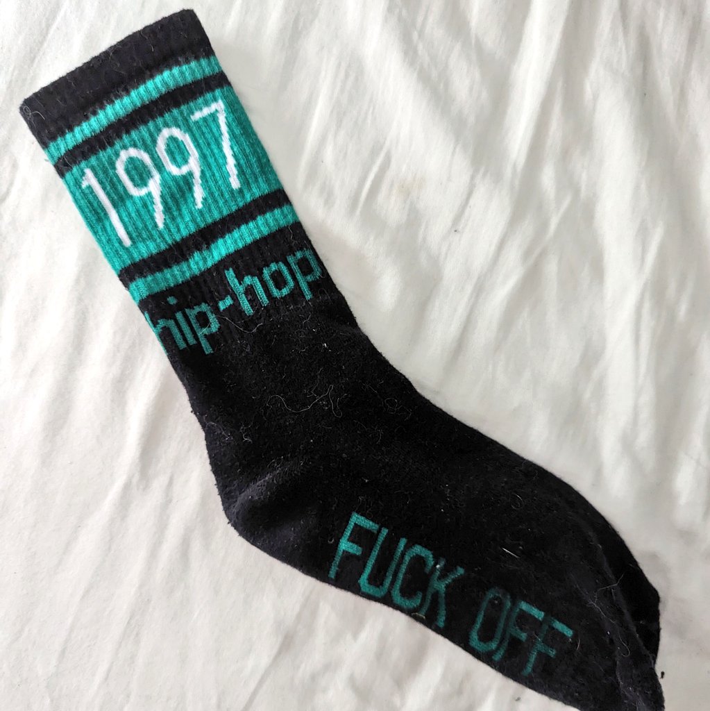 look at this sock
