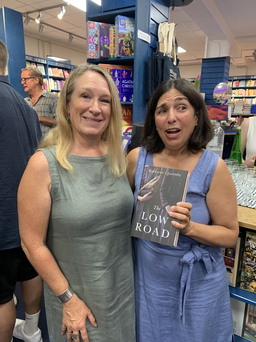 gillleverobe's tweet photo. One of my oldest &amp; dearest friends ⁦@KatharineQ⁩ has launched her first novel. An untold love story between two women, with roots in Norfolk, London &amp; forced exile in Australia. Beautifully written &amp; meticulously researched.  #TheLowRoad #UnboundBooks #StokeNewingtonBook https://t.co/ycNg7Pd0mo