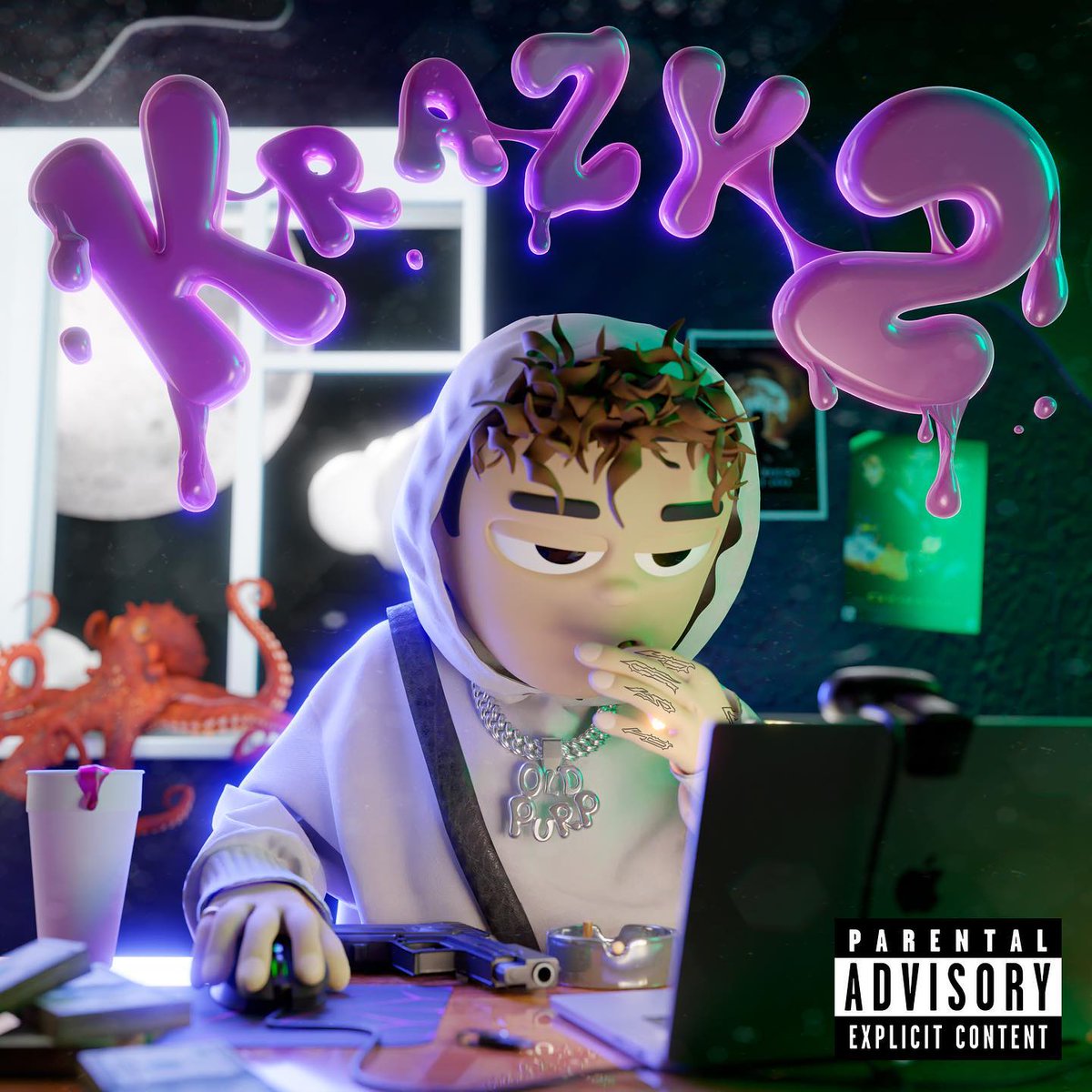 Una oda a los 808s punzantes, hi-hats rodantes y melodías ambientales
<a href="/Oldpurpbeats/">OLDPURP808</a> 

OLDPURP lanza KRAZY 2 💿 fleek.25gramos.com/oldpurp-krazy-…