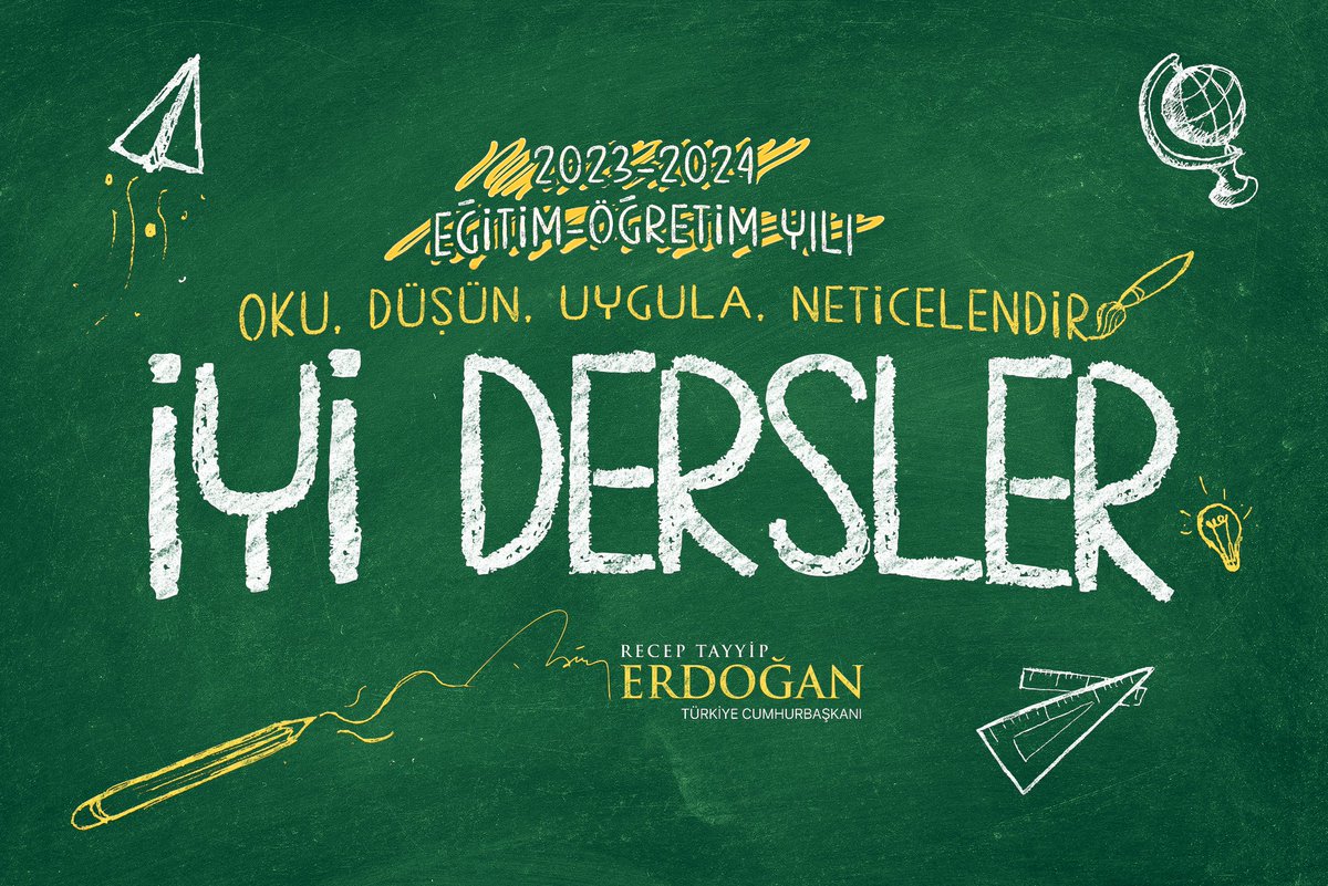 2023-2024 Eğitim-Öğretim Yılı’nın öğrencilerimiz, öğretmenlerimiz ve velilerimiz için hayırlara vesile olmasını temenni ediyorum.

Bugün ders ziliyle birlikte okul hasreti sona eren tüm evlatlarımızı gözlerinden öpüyor, üstün başarılar diliyorum.
