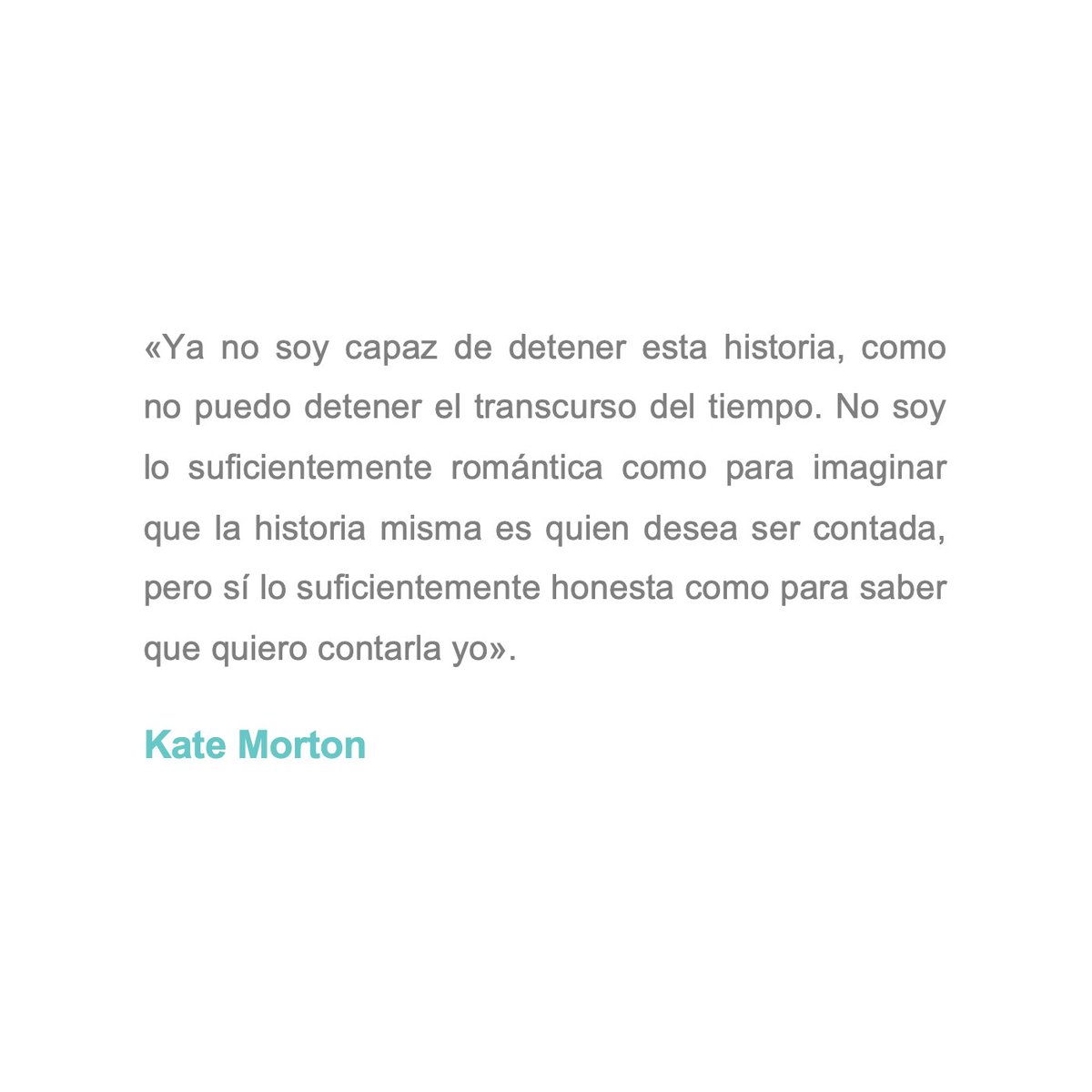 Contar una historia

Kate Morton

#Escritura #Literatura #Libros #Lectura #ContarUnaHistoria #KateMorton