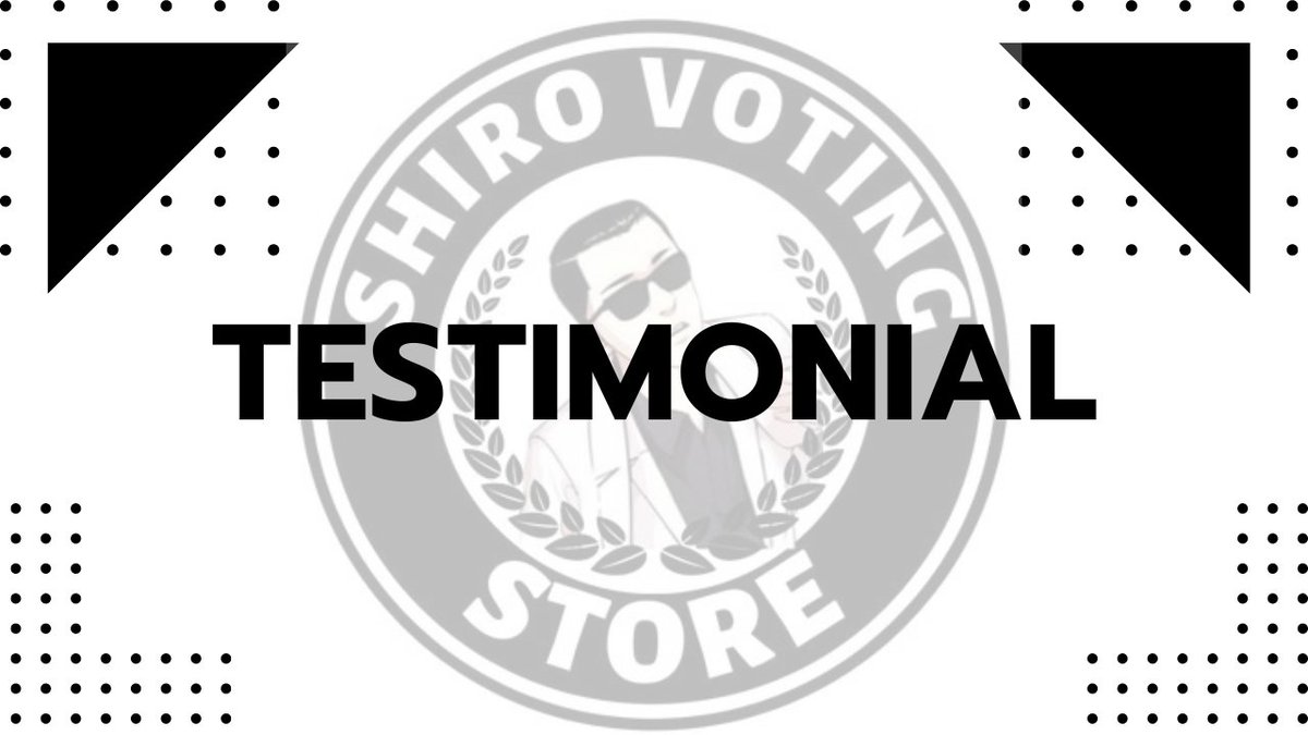 SHIRO VOTING STORE tweet media