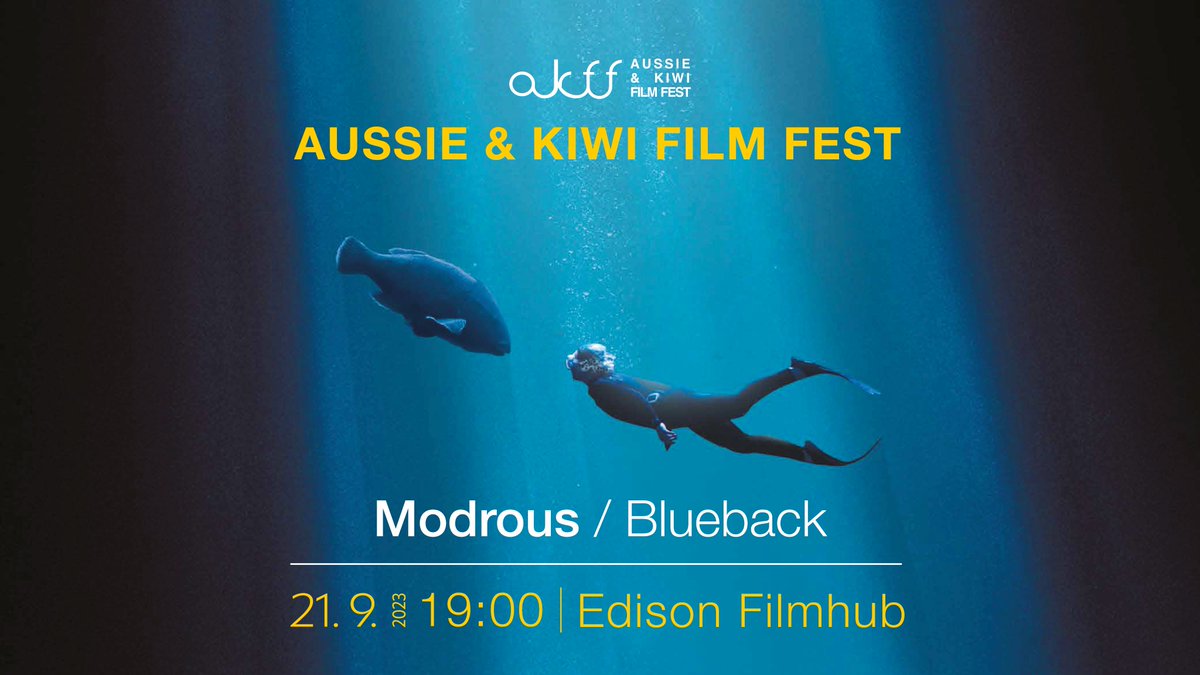 Aussie_FilmFest's tweet photo. 21. září od 19 hodin v @edisonfilmhub uvedeme speciální projekci australského filmu MODROUS s Miou Wasikowskou a Ericem Banou! Se vstupenkou uslyšíte i krátkou přednášku o významu ochrany oceánů od Jana Freidingera z @GreenpeaceCzech 

#savethedate #saveocean #screenAustralia https://t.co/KyJedDiW0a