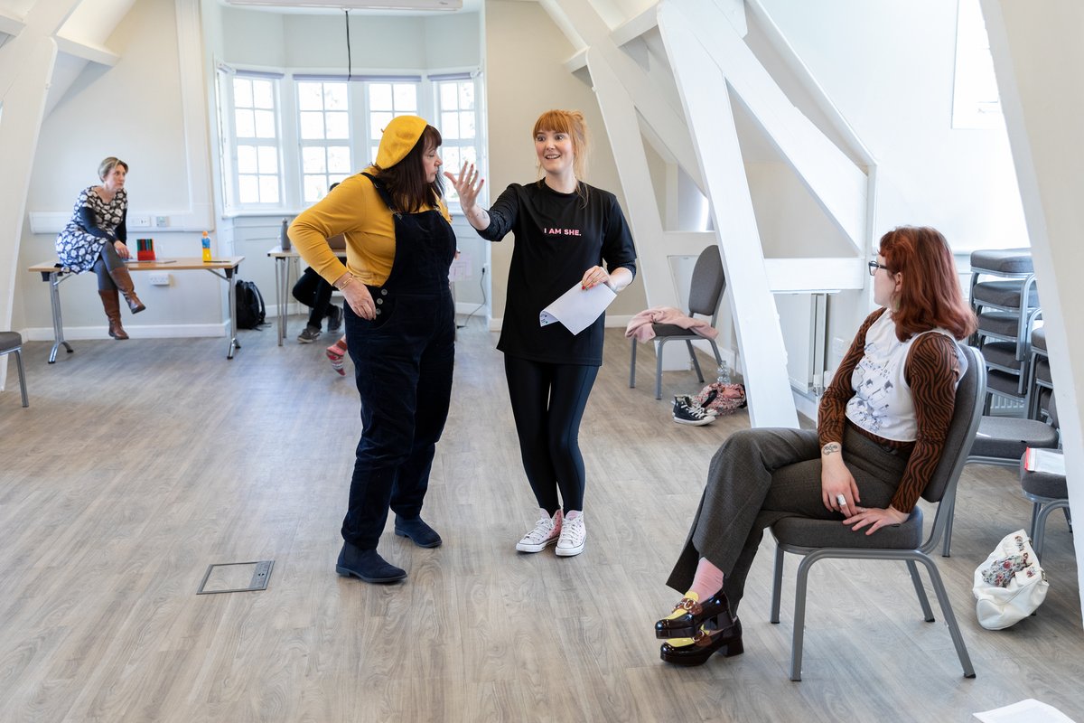 Back into rehearsals! 

Today we reunite the full team of She Was Walking Home as they head into a week’s intensive rehearsal, ready for our first performance next Monday!

Then touring until the end of October.

Make sure you’ve got your ticket 👇

buff.ly/3YI4myW
