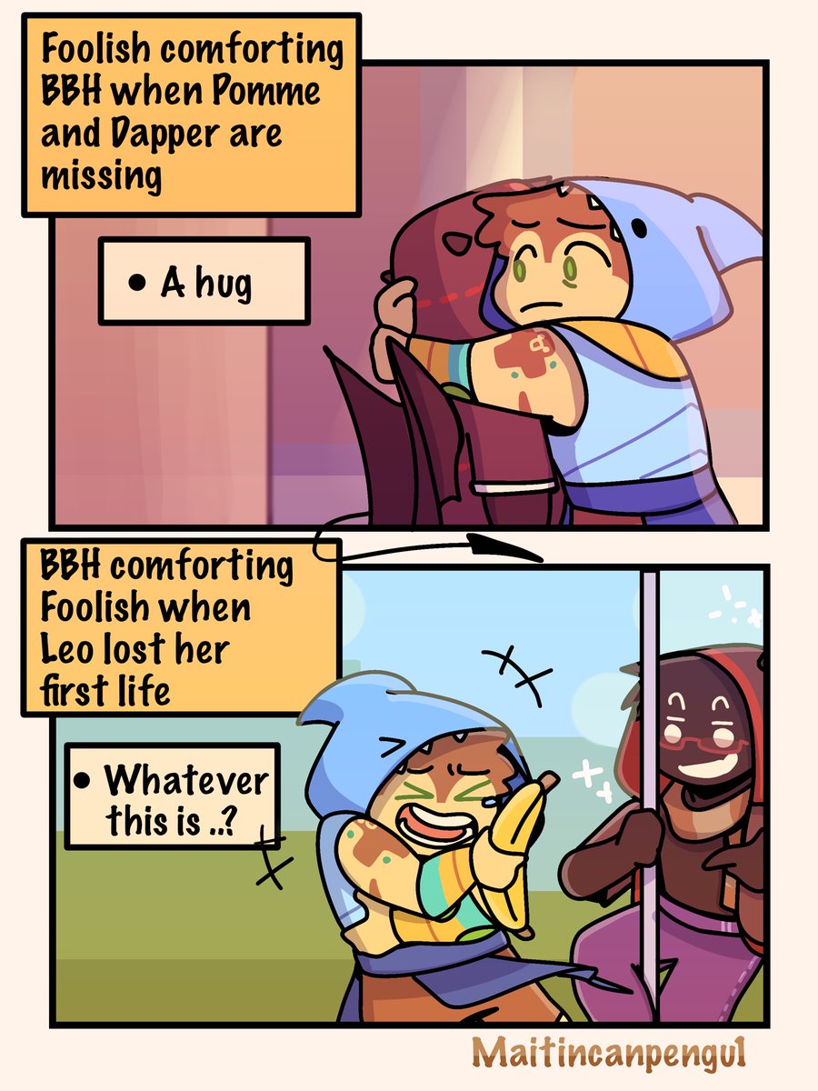 They need different things to cope #qsmp #qsmpfanart #badboyhalofanart  #foolishfanart #foolishgamersfanart #landduo, image size:900x1200