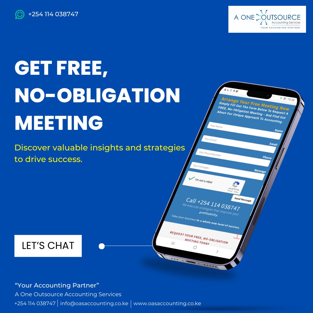 Ready to elevate your financial strategy? 🔍 Get a FREE, no-obligation consultation on all your accounting matters. Let's chart a path to your financial success together! 💼💬

#FreeConsultation #AccountingExpertise #FinancialSuccess #aoneoas