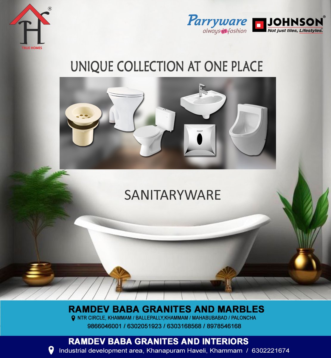 ramdev_and's tweet image. He who writes prose builds his temple to Fame in rubble; he who writes verses builds it in granite.
Contact us :+91 70757 65998
ramdevbabagranites.com/index.html
#ramdevmarbles #hyderabad #khammam #ramdevbabamarblesgranites #marbles #granites #graniteswhite #blackgranites #homebuilders