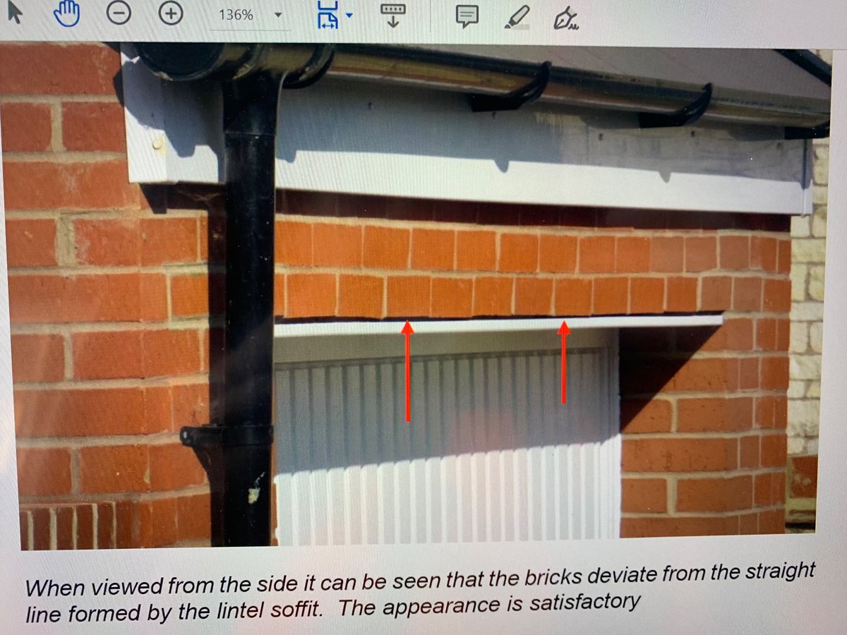 mattupson's tweet photo. @PersimmonHomes and @NHBC you should both be ashamed of yourselves. Not only, as a home builder, do Persimmon think this finish is acceptable, but the warranty provider also does. NHBC claims investigator didn’t even produce a spirit level or plumb line to check! https://t.co/9q9NQMNqIL