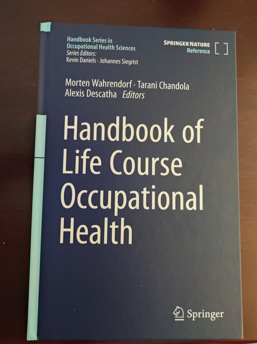 Everything you wanted to know about Life Course Occupational Health but were too afraid to ask ...