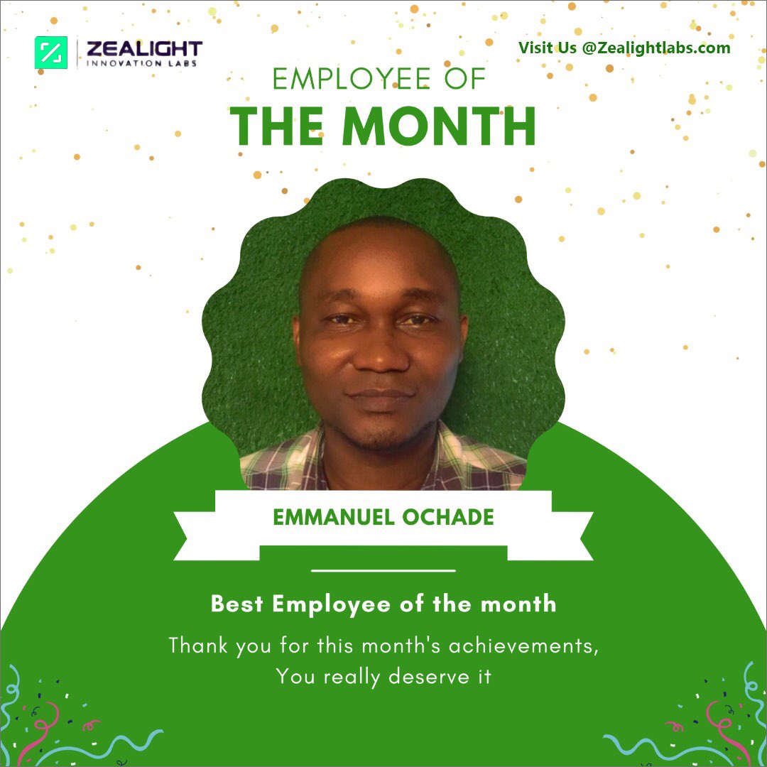 We appreciate you for more than simply your efforts. We also wish to recognize the virtues you possess and the kind deeds you perform for others. Congratulations on becoming the top worker throughout July. 

#bestemployeeofthemonth #bestemployeeaward