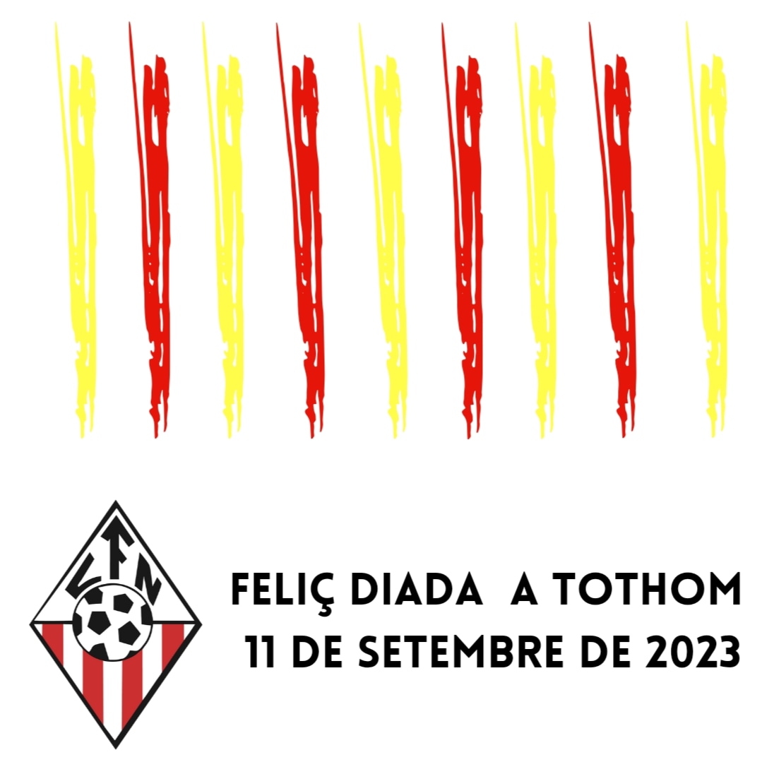 Feliç diada de Catalunya!!
🟡🔴🟡🔴🟡🔴🟡🔴🟡
#cfnavata #familiacfnavata 
#fempinya ⚽️