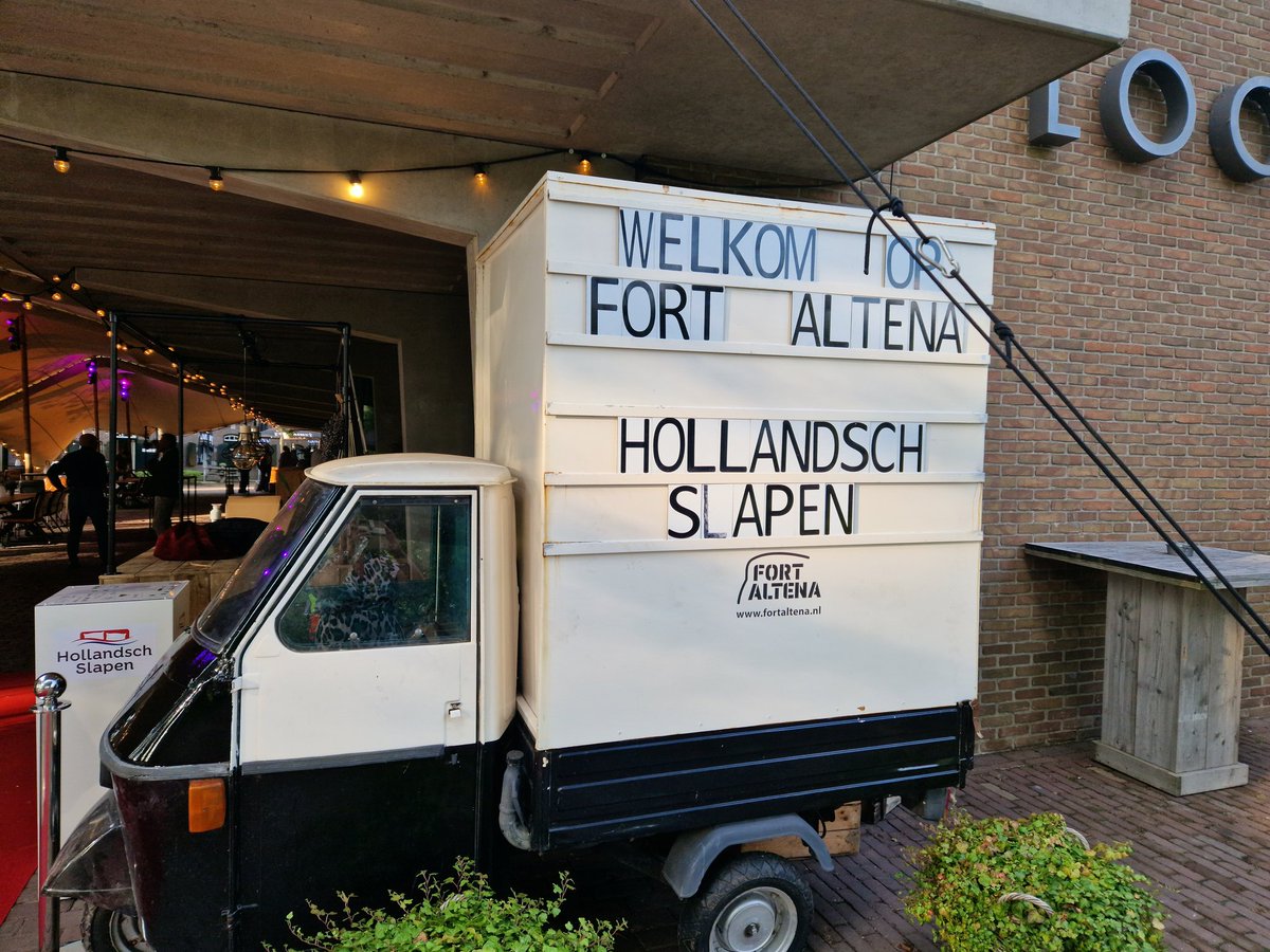 Vandaag de 1e dag Hollandsch Slapen.  U bent van harte welkom