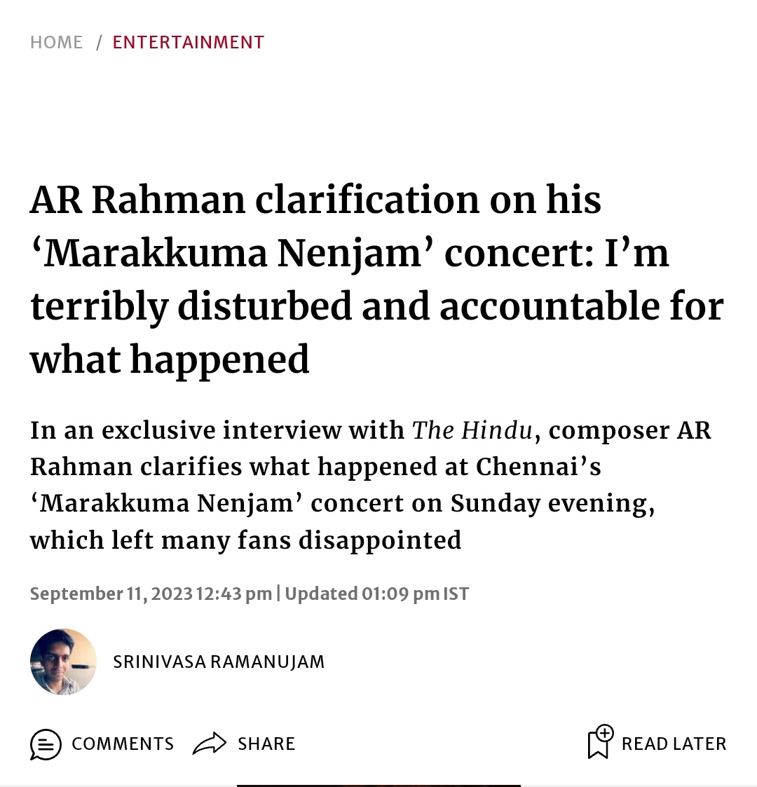 ImAvudaiappan's tweet photo. சுட்டாலும் சங்கு நிறம் எப்போதும் வெள்ளையடா 

மேன்மக்கள் எந்நாளும் மேன்மக்கள்தானே✨ @arrahman 

நடந்த தப்புக்குப் பொறுப்பு ஏற்றுக்கொள்வது தான் பக்குவத்தின் அழகு!❤️ https://t.co/4vYRzImk8F