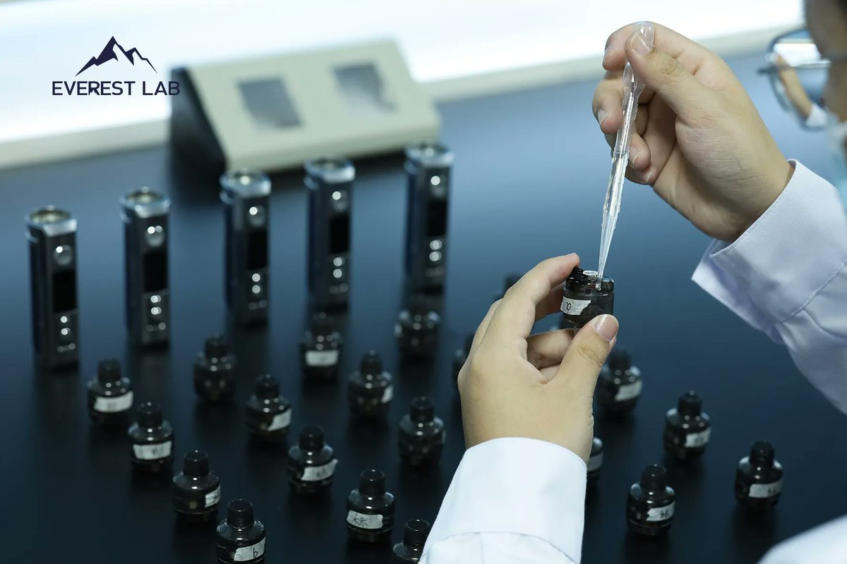 Everest_lab's tweet photo. #IntoEVLab Sensory analysis is one of the most important technical tools in product development and quality control. EVEREST Lab's Sensory Sector researcher is meticulously preparing samples for evaluation, which are derived from the most representative products on the market. https://t.co/QpcpkHgwcd