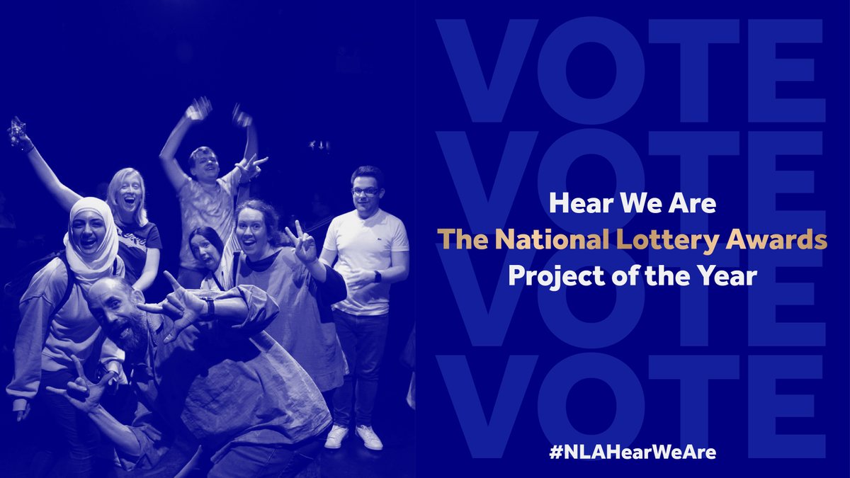 chaptertweets's tweet image. 💥 💥 💥 
Announcing the incredible news that Hear We Are has been shortlisted for The National Lottery Awards Project of the Year, hwrê!

#NLAHearWeAre
🔗 buff.ly/485jomw 

@heyhearweare @jonnycotsen @LottoGoodCauses @Arts_Wales_