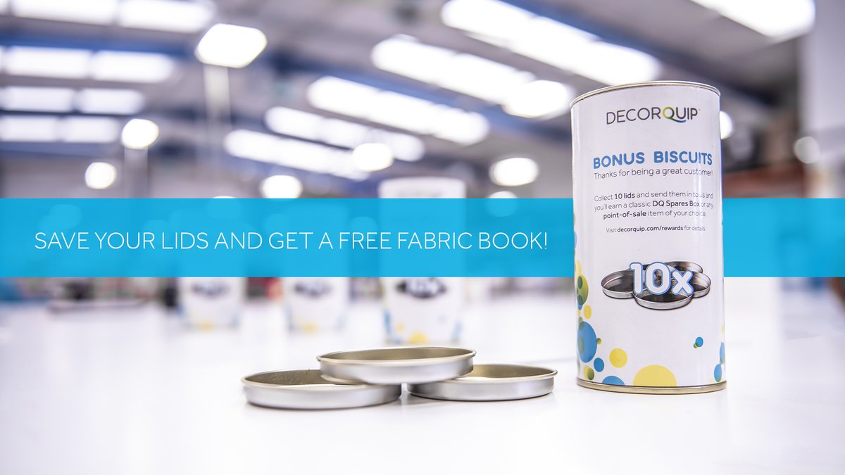 decorquip's tweet photo. As a token of our appreciation, we always include a free tube of delicious shortbread biscuits in every order of £400 or more. Not only do they fill a hole with a hot brew between jobs, but they can earn our most loyal customers even more rewards. https://t.co/KCAI6dBS53