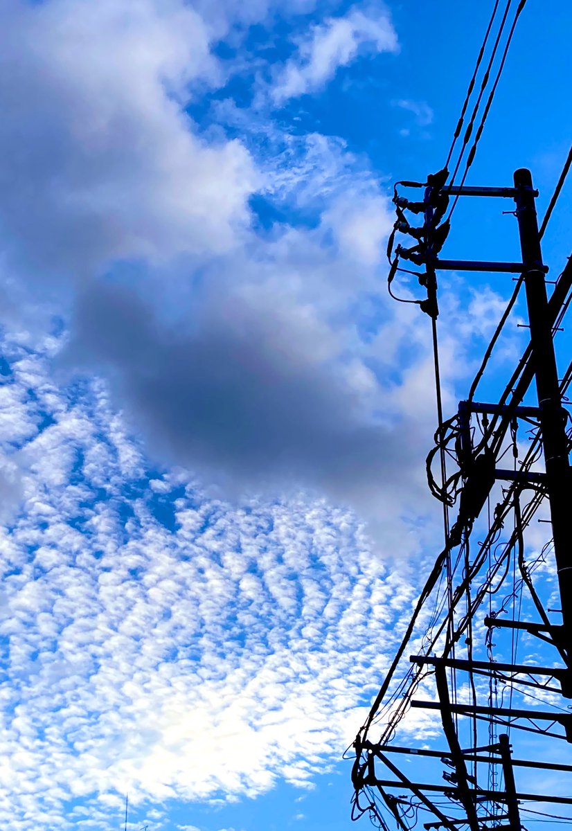 sky cloud no humans scenery outdoors blue sky power lines  illustration images