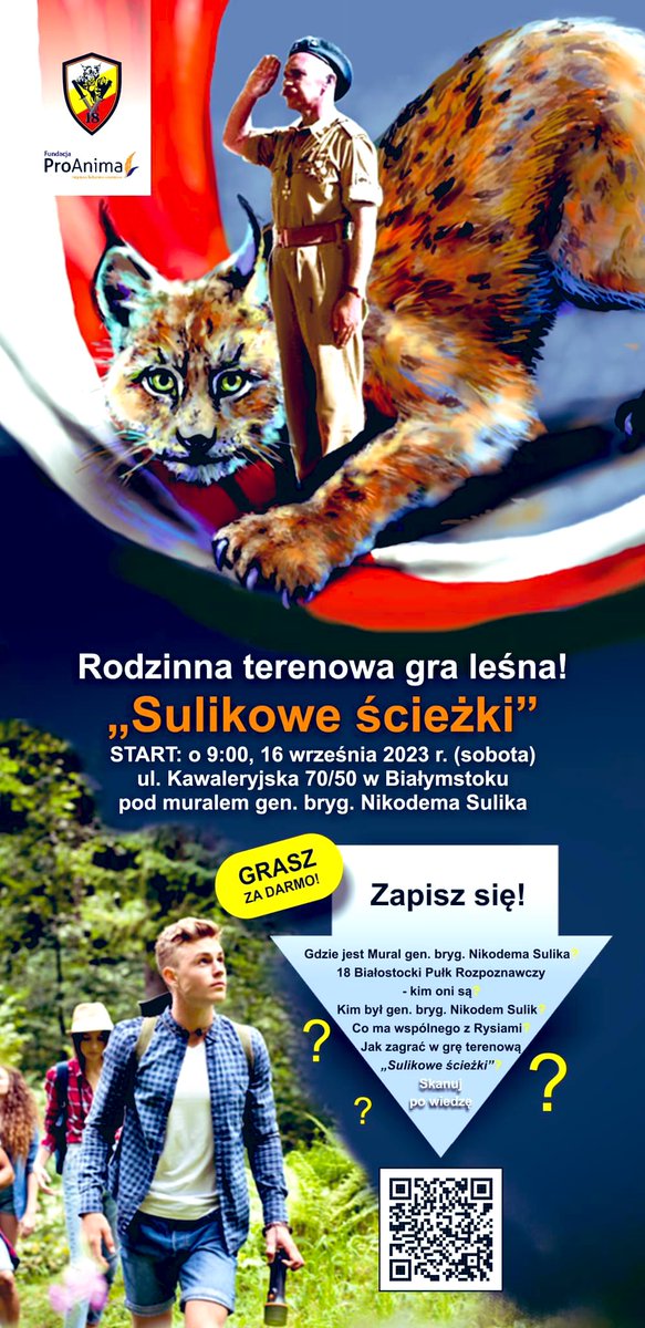 18rozpoznawczy's tweet photo. Grasz❔❕Zapisz się i ruszaj z nami🇵🇱🪖🏆@WCR_Bialystok @MON_GOV_PL #ProAnima
➡️ https://t.co/z0GFvQ8Y2J https://t.co/nyibvDpdCw