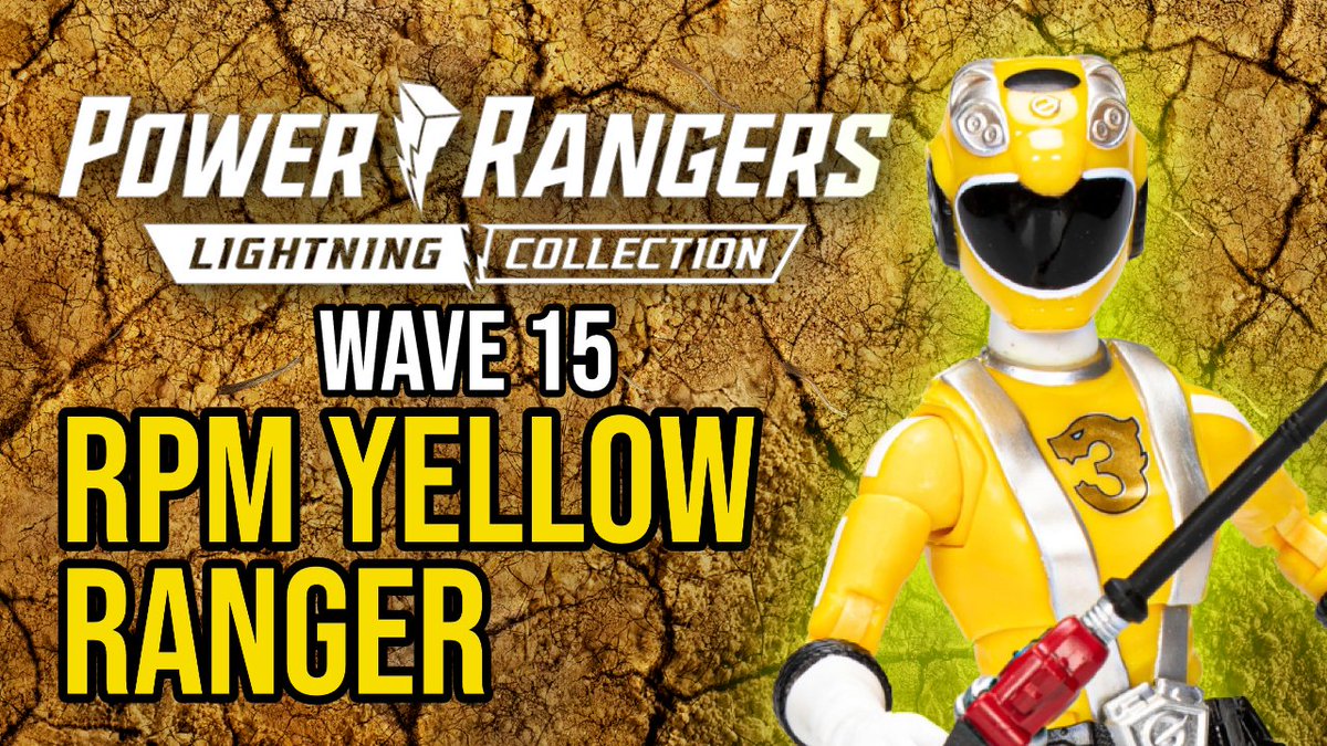 LightningFigPR's tweet photo. NEW VIDEO! The final figure of #LightningCollection ⚡️ #Wave15 is Summer, Ranger Operator Series Yellow from #RPM !
Check it out!
https://t.co/hK3feJd9Lj https://t.co/XzjJgoOCPM