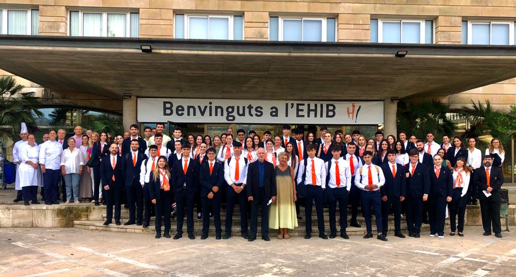 Benvinguda als nous alumnes de primer de Grau de Direcció Hotelera. Bon curs!