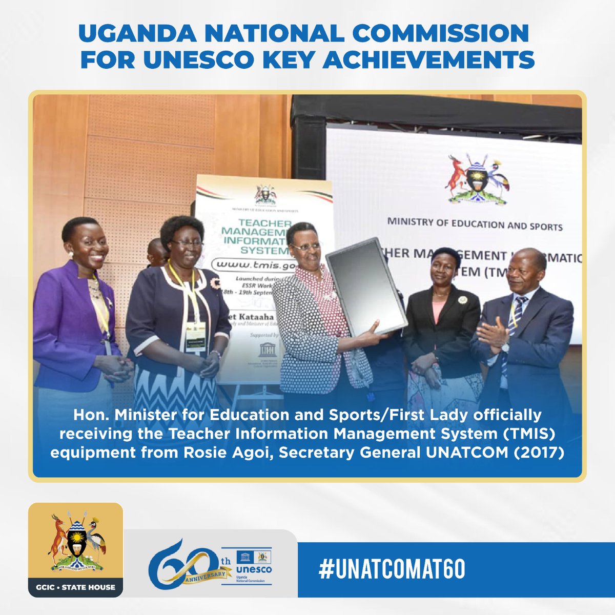 UNESCO-Uganda National Commission (@unescoug) on Twitter photo ๐#UNATCOMAT60 ๐
<a href="/UNESCO/">UNESCO ๐๏ธ #Education #Sciences #Culture ๐บ๐ณ</a> through <a href="/unescoug/">UNESCO-Uganda National Commission</a> carried out a study (TISSA, 2014) that revealed challenges in understanding teacher quantity, teacher quality & data collection on teacher information.
<a href="/Agoirosie1/">Agoirosie</a> <a href="/GCICUganda/">Government Citizen Interaction Centre</a> <a href="/Educ_SportsUg/">Ministry of Education and Sports - Uganda</a> @MusomesaUg <a href="/SharpMugabe/">Robert Sharp Mugabe (CIPR)</a> <a href="/MKarekye/">Marcella Karekye</a> ๐#UNATCOMAT60 ๐
<a href="/UNESCO/">UNESCO ๐๏ธ #Education #Sciences #Culture ๐บ๐ณ</a> through <a href="/unescoug/">UNESCO-Uganda National Commission</a> carried out a study (TISSA, 2014) that revealed challenges in understanding teacher quantity, teacher quality & data collection on teacher information.
<a href="/Agoirosie1/">Agoirosie</a> <a href="/GCICUganda/">Government Citizen Interaction Centre</a> <a href="/Educ_SportsUg/">Ministry of Education and Sports - Uganda</a> @MusomesaUg <a href="/SharpMugabe/">Robert Sharp Mugabe (CIPR)</a> <a href="/MKarekye/">Marcella Karekye</a>