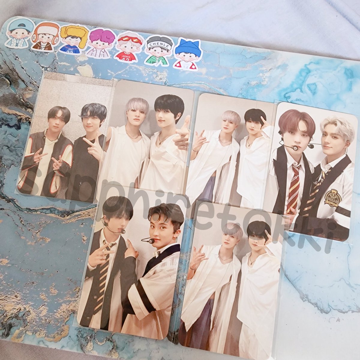 ☁️ wts lfb nct dream ph help rt plz

🤍 istj japan poster ver unsealed with jisung pc (4 pcs avail) 
- 550 php unsealed album only. 
- 800 php with unit pob (choose your pob) 
🤍 istj unit pob photocards 
- 350 php each 

DOP: sept 30 (nego) reply or dm to claim 💌