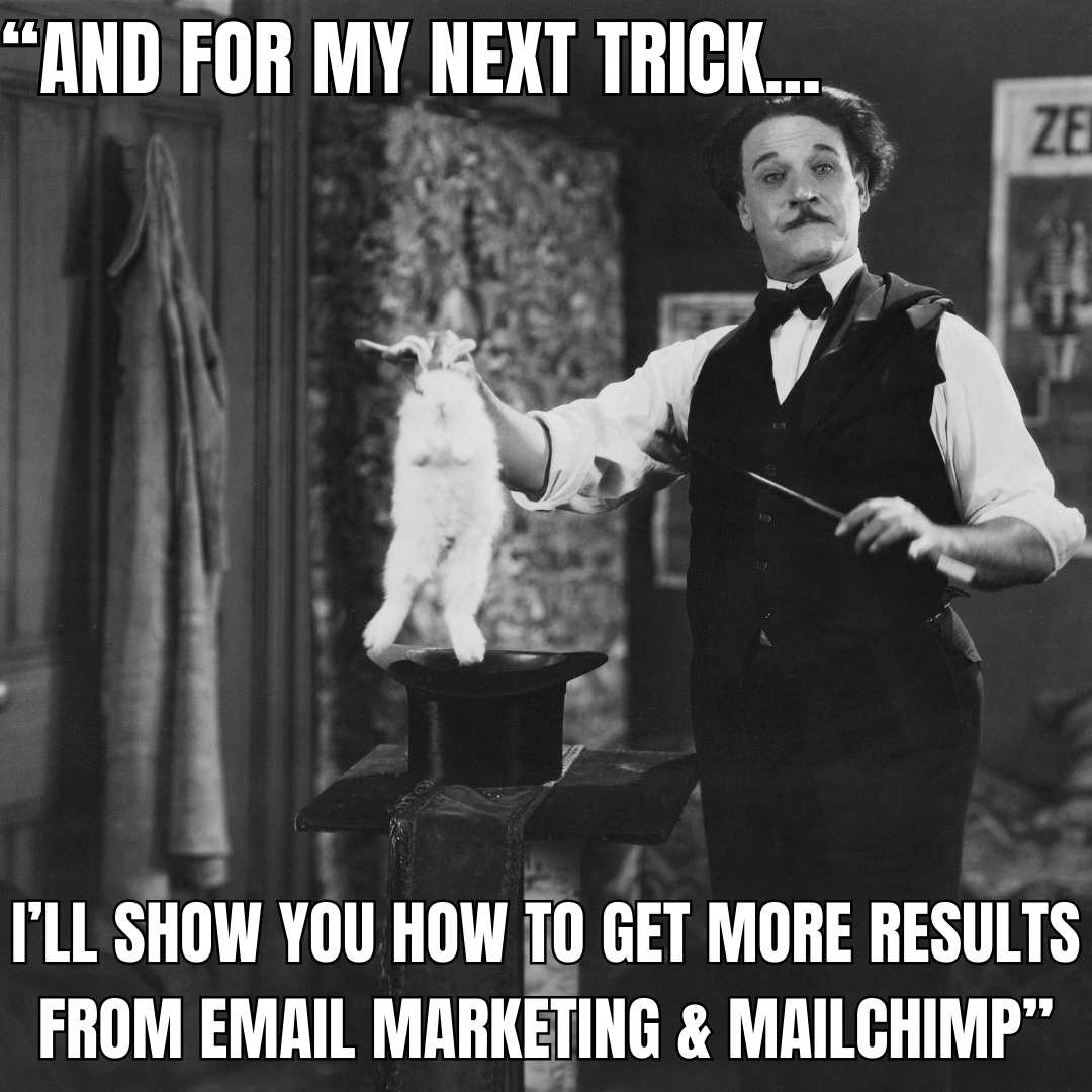 📆 Mark your calendars! On 𝗦𝗲𝗽𝘁𝗲𝗺𝗯𝗲𝗿 𝟮𝟭𝘀𝘁, we're unveiling the magic behind email marketing success.  Don't miss "From Tricks… To Clicks," our FREE webinar! 

 bit.ly/45JvP5H

#emailsuccess #emailmarketingwebinar #emailmagic 
#mailchimpwebinar